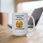 Everyday Is Like Watching a Slow Car Crash - Coffee Mug