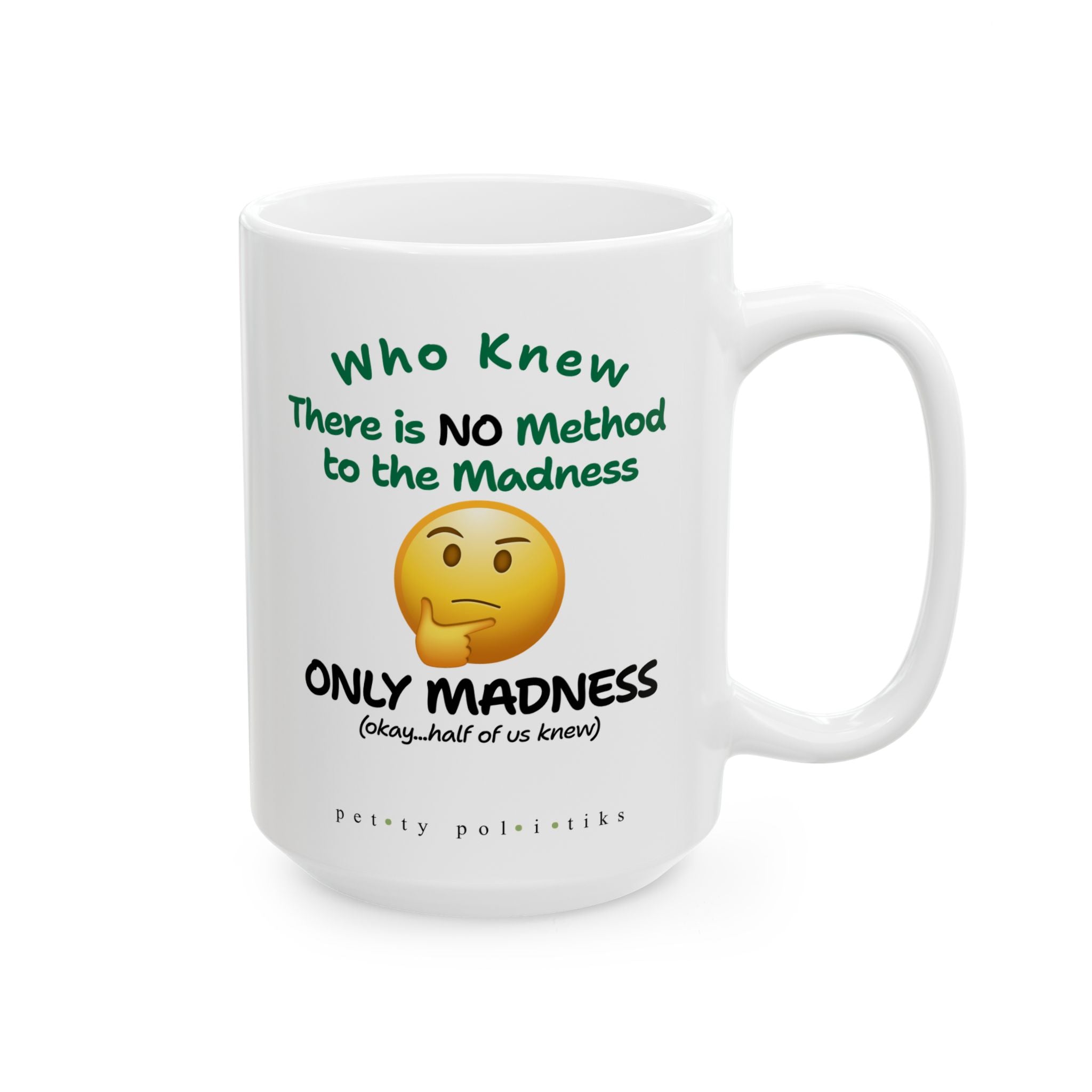 There is NO Method to the Madness ONLY Madness - Coffee Mug